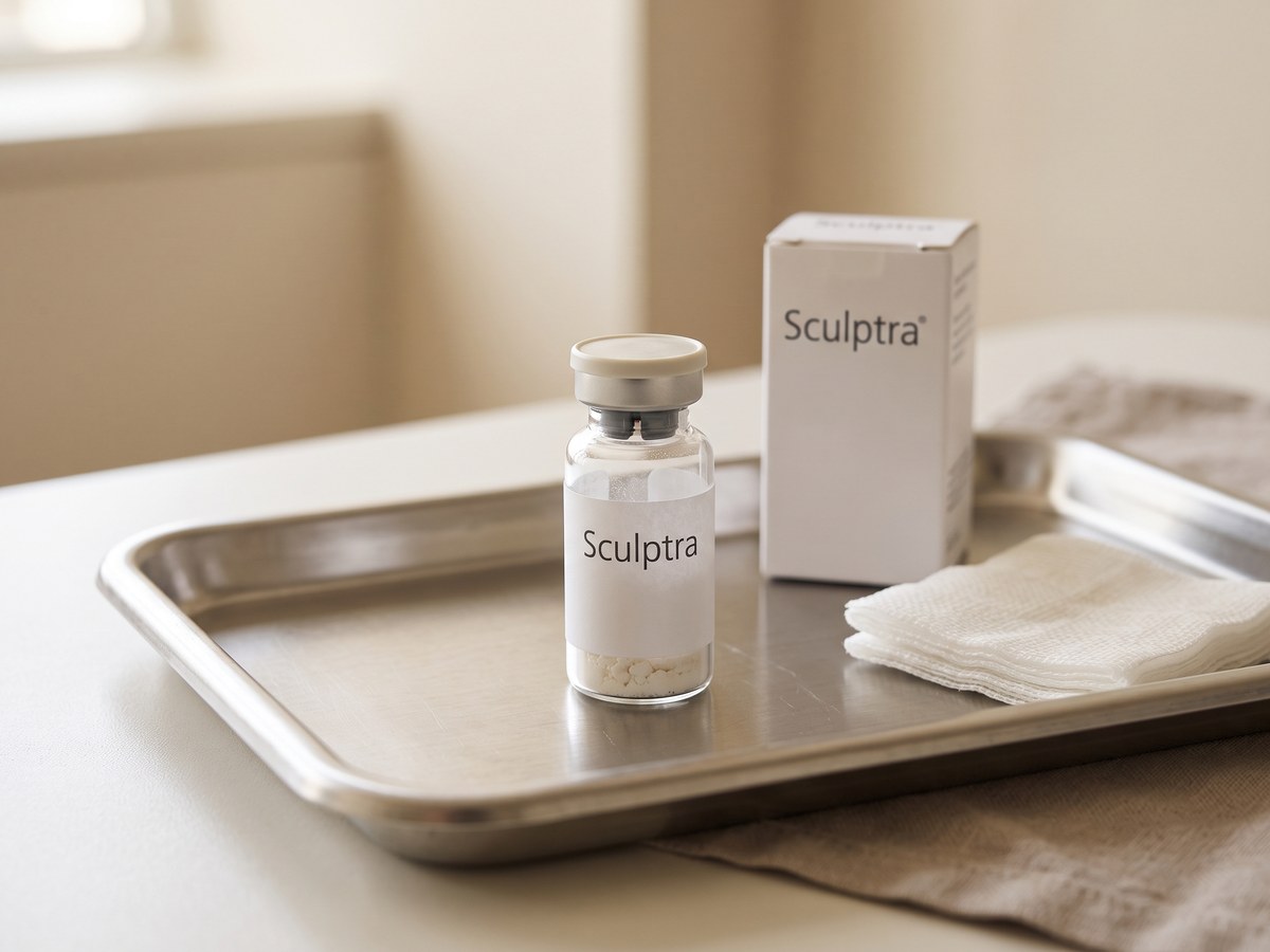 Imagem ilustrativa de Bioestimulador de colágeno: Sculptra