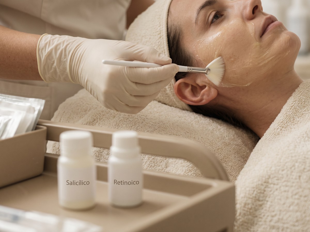 Imagem ilustrativa de Peeling salicílico e retinoico